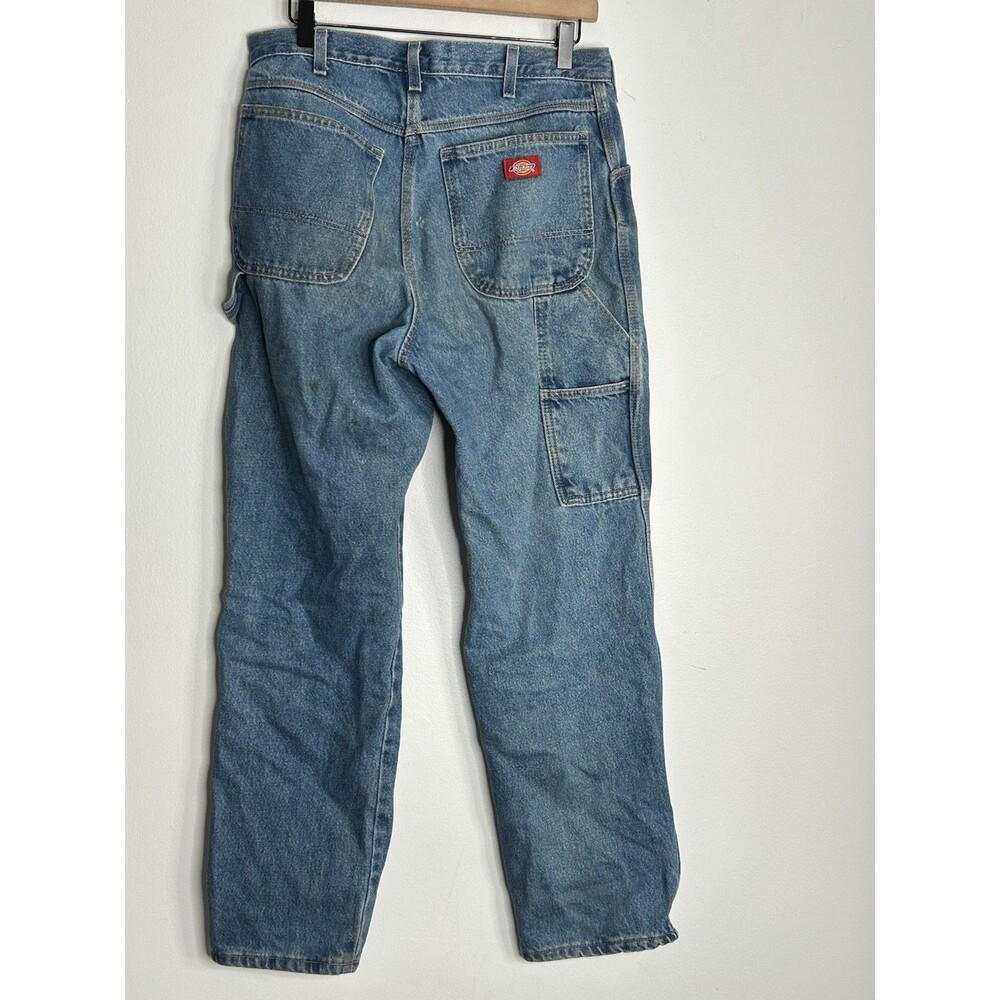 Vintage Y2K Dickies Carpenter Jeans Denim Workwear Mens 32X30 Grunge 516186 - Picture 2 of 5